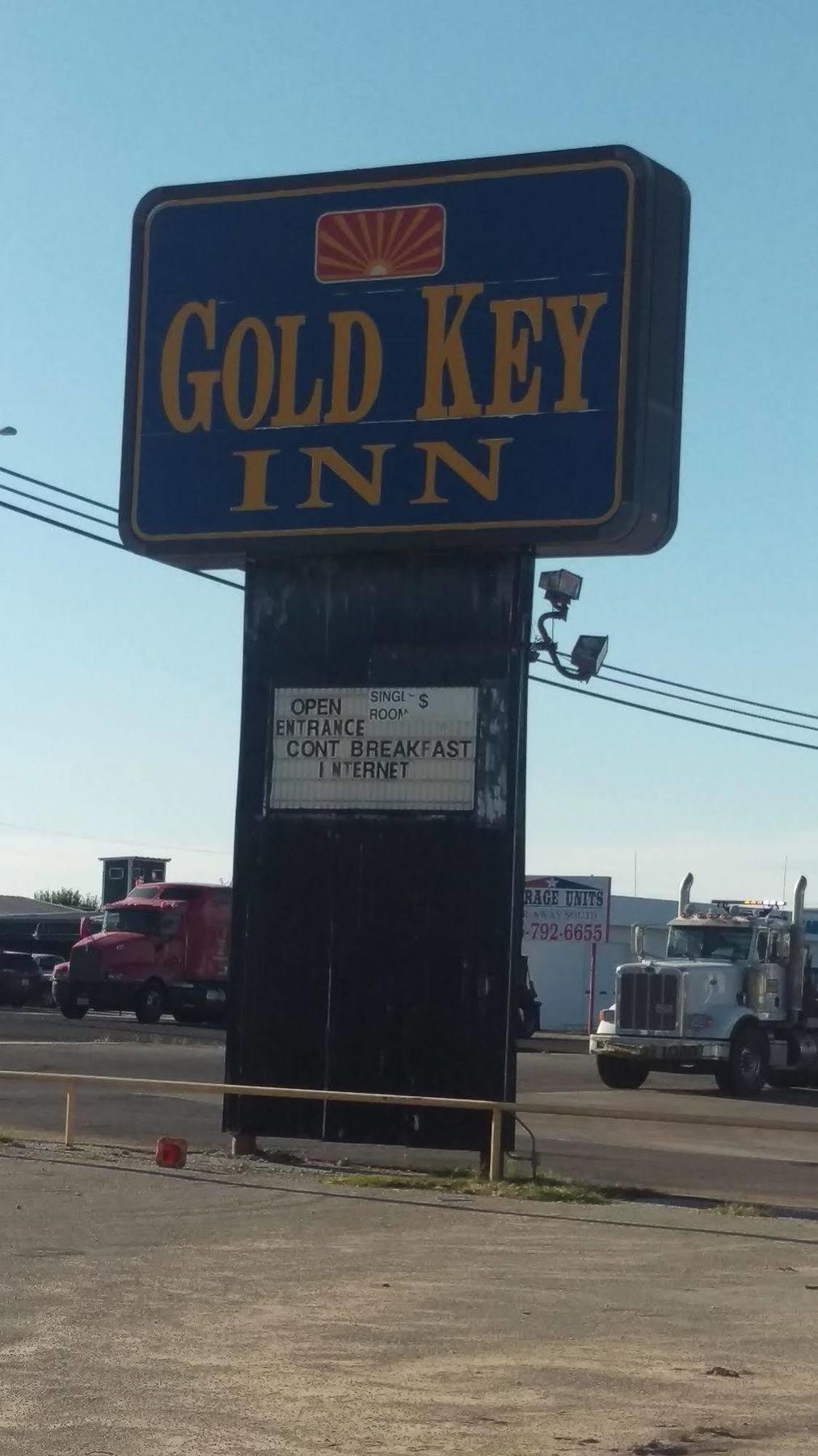 Gold Key Inn Brady エクステリア 写真